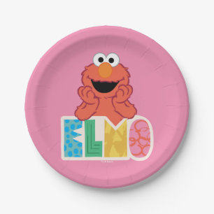 Assiettes En Carton Elmo Cute & Fun