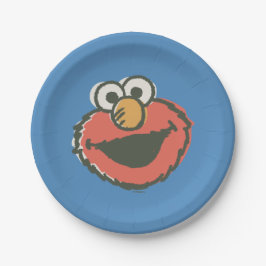 Assiettes En Carton Elmo Retro