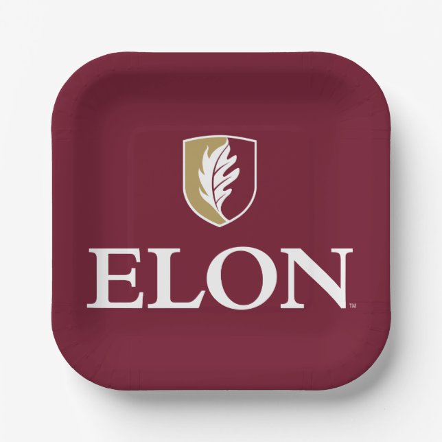 Assiettes En Carton Elon (Recto)