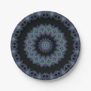 Assiettes En Carton Embroidered beads