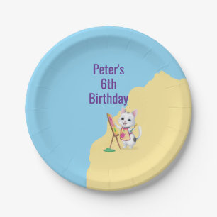 Assiettes En Carton Enfants art party enfants peinture fêtes