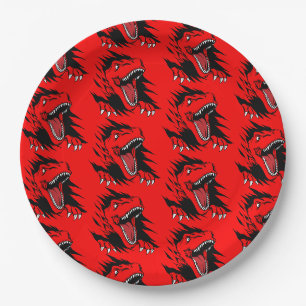 Assiettes En Carton Enfants dinosaures