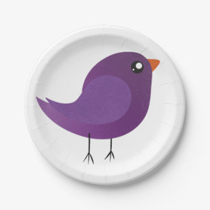 Assiettes En Carton Enfants mignonette birdy