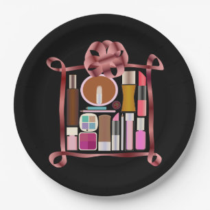 Assiettes En Carton Ensemble de cosmétiques