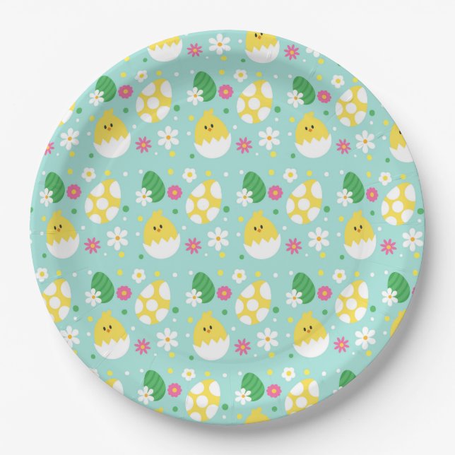 Assiettes En Carton Époux de printemps (Devant)