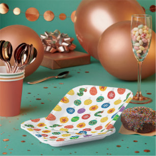 Assiettes En Carton Eric Carle Caterpillar Motif de Noël
