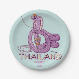 Assiettes En Carton Escalade Snake Rock Thaïlande