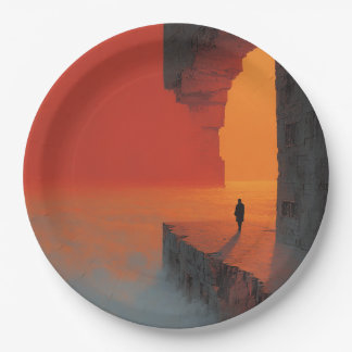 Assiettes En Carton Esprit fracturé No 1