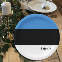 Estonien Plaques Drapeau, fête, sports, Estonie