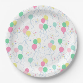 Assiettes En Carton Et Beaucoup D'Autres Plaques De Papier Ballons