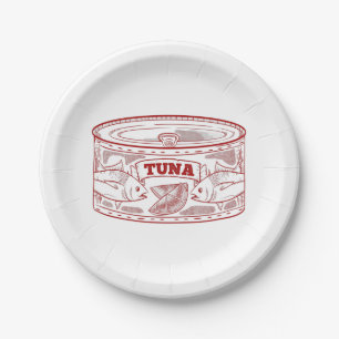 Assiettes En Carton Étanche de thon