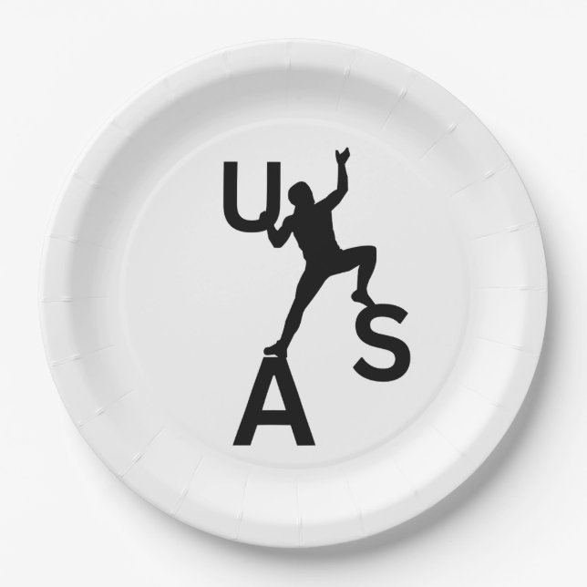 ASSIETTES EN CARTON ÉTATS-UNIS (Devant)