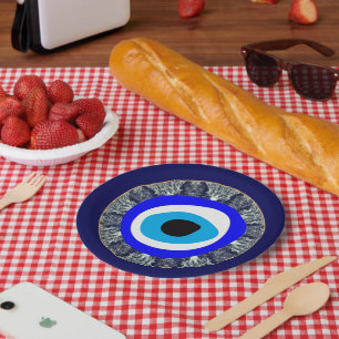Assiettes En Carton Evil Eye Talisman & arabe Amulet /turc, grec