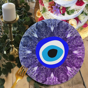 Assiettes En Carton Evil Eye Talisman & arabe Amulet /turc, grec