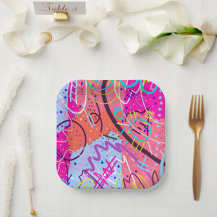 Assiettes En Carton Expérimenter la joie
