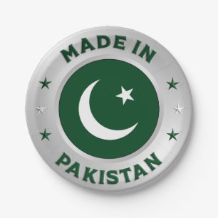 Assiettes En Carton Fabriqué Au Pakistan