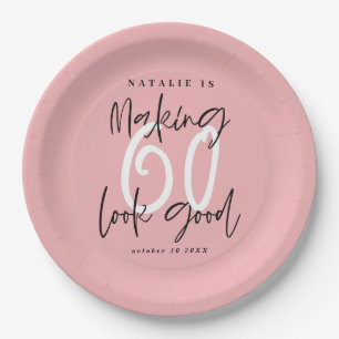 Assiettes En Carton Faisant à sembler 60 le bon soixantième