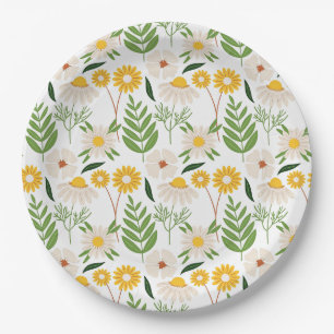 Assiettes En Carton Faisceaux du printemps