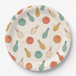 Assiettes En Carton Faisons une partie de bowling amusante pour les en