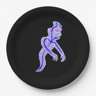 Assiettes En Carton fantôme circulatoire