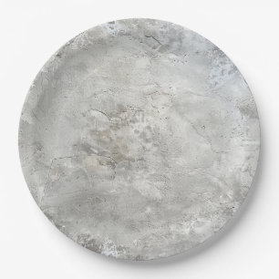 Assiettes En Carton Faux Concret