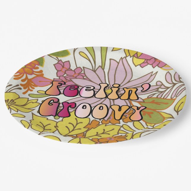 Assiettes En Carton Feelin' Super (Angle)