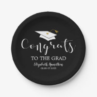 Félicitations au diplômé chapeau de diplômé chic r