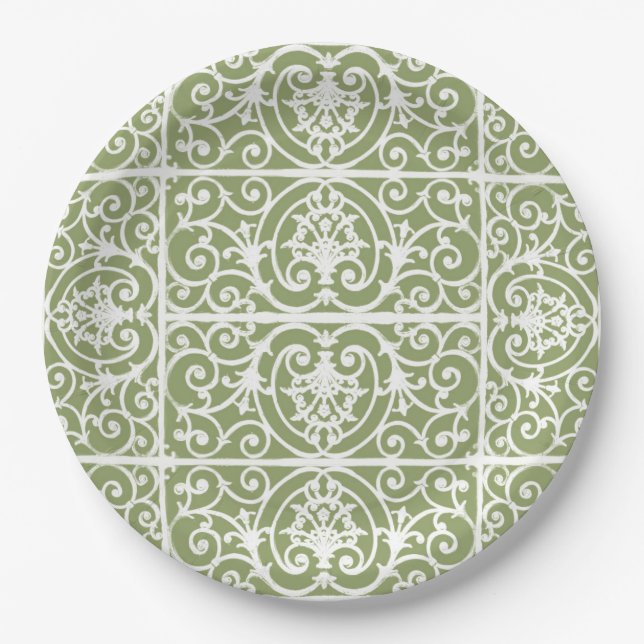 Assiettes En Carton Fer Highgate (Devant)