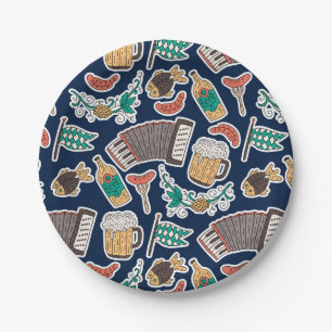 Assiettes En Carton Festival de la bière allemande Oktoberfest