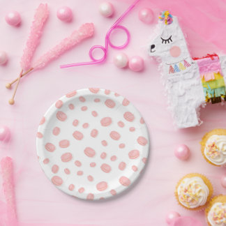 Assiettes En Carton Fête d'anniversaire de Macaron