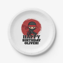 Fête d'anniversaire de ninja