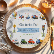Fête d'anniversaire de transport