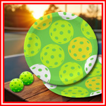 Fête d'anniversaire Pickleball Vert Mignon Sports