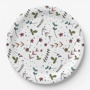 Assiettes En Carton Fête dans le jardin