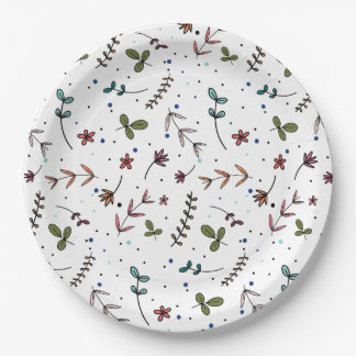 Assiettes En Carton Fête dans le jardin