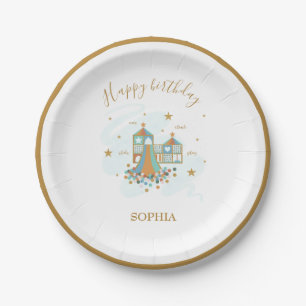 Assiettes En Carton Fête d'aventure en terrain de jeu