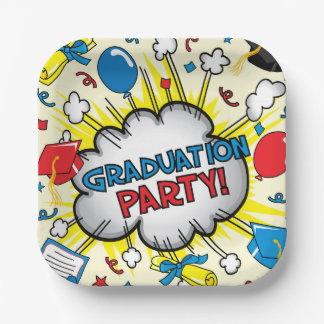 Assiettes En Carton Fête de fin d'études