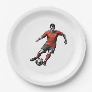 Assiettes En Carton Fête de la victoire du jeu