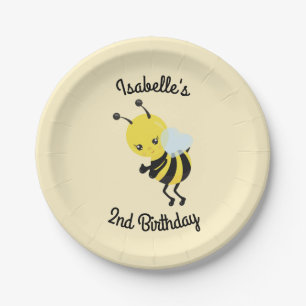 Assiettes En Carton Fête de l'abeille Plaques personnalisées