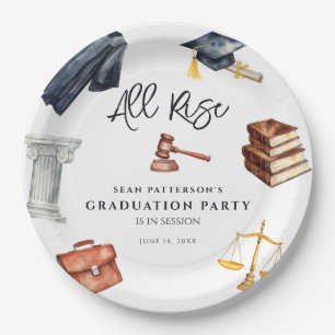 Assiettes En Carton Fête de l'enseignement de droit