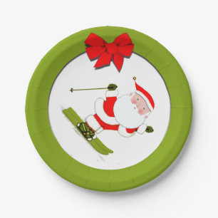 Assiettes En Carton Fête de Noël d'Apres