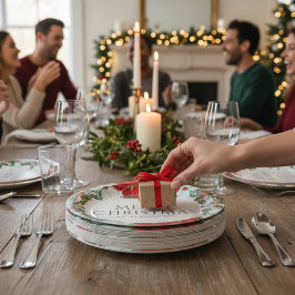 Assiettes En Carton Fête de Noël Fête de Noël