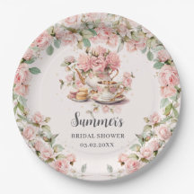 Fête des mariées vintage Rose Floral High Tea Part