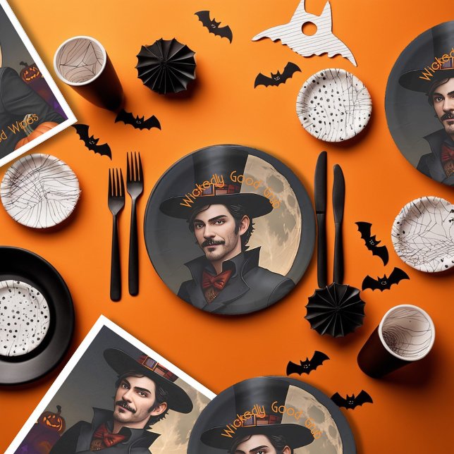 Assiettes En Carton Fête d'Halloween Grub bon (Créateur téléchargé)