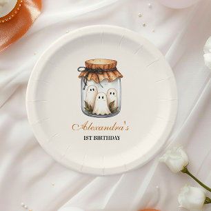 Assiettes En Carton Fête éffrayante Sweet ONE