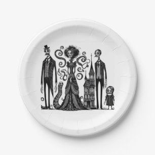 Assiettes En Carton Fête hantée