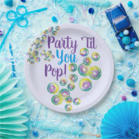 Fête jusqu'à vous Pop souffler bulles Iridescente