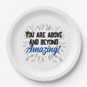Assiettes En Carton Fête personnalisée
