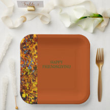 Feuilles de l'acajou Thanksgiving Friendsgiving
