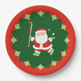 Assiettes En Carton Field Hockey Christmas Holiday